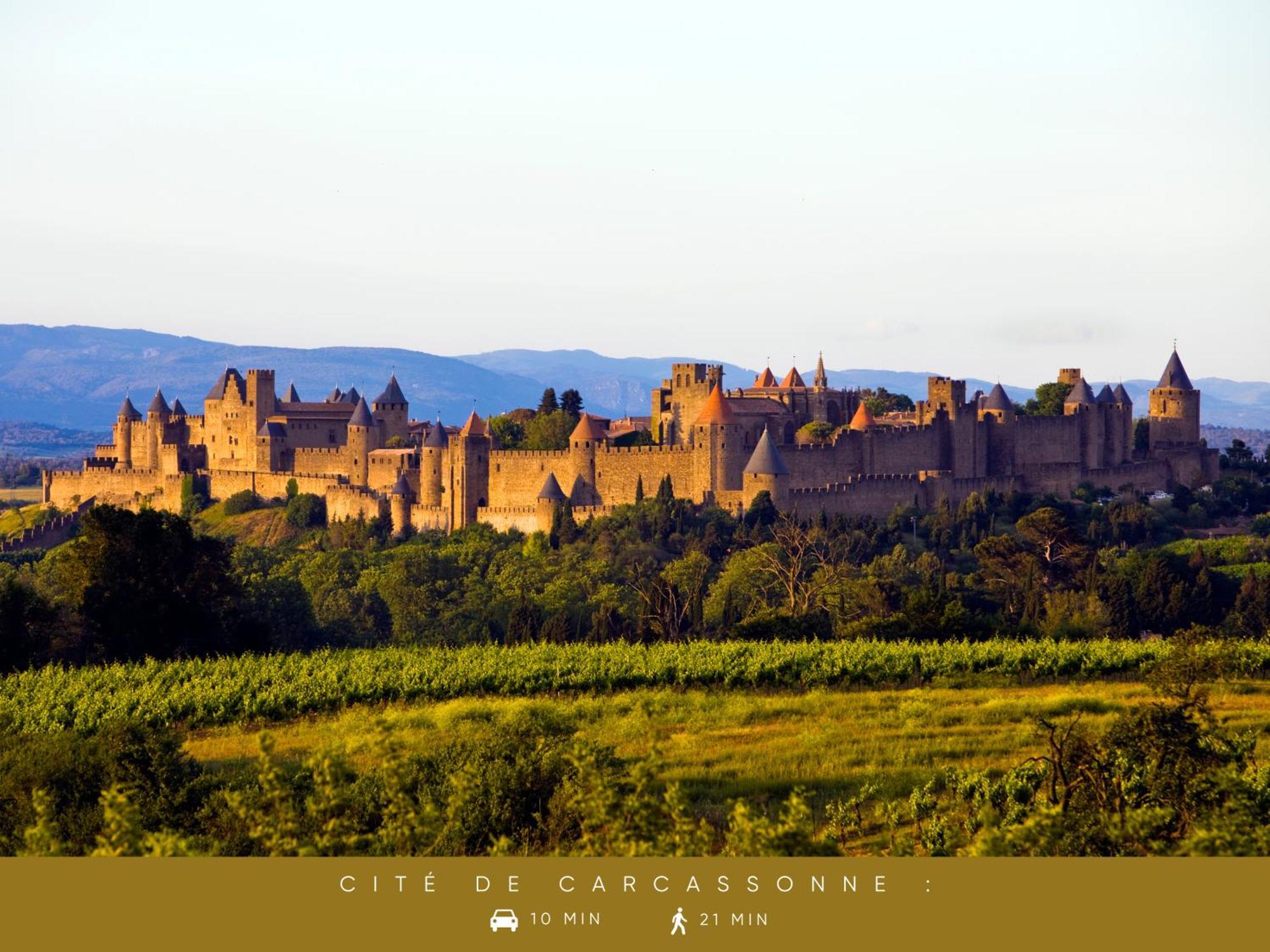 Le Sicilien ~ Climatisation ~ Centre-Ville Carcasona Exterior foto